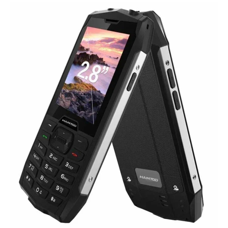 HAMTOD H3 Telefone Rugged, 2,8 polegadas T107 ARM CortexTM A7 Quad-core 1,0GHz, Rede: 4G, VoLTE, BT, SOS, Versão UE