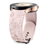 Correia de Relógio em Silicone com Relevo de Flor de Borboleta, Para Samsung Galaxy Watch 6