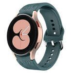 Correia de Relógio em Silicone com Relevo de Flor de Borboleta, Para Samsung Galaxy Watch 6