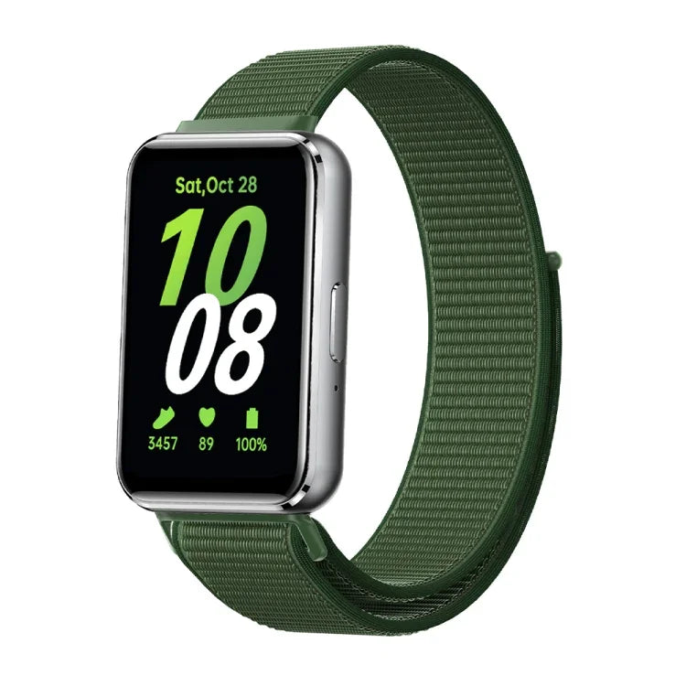Woven Nylon Loop Watch Band, For Samsung Galaxy Fit 3