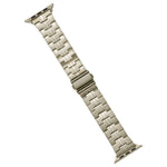 Pulseira de relógio em aço inoxidável, para Apple Watch Series 8 41mm, para Apple Watch Series 8 45mm, para Apple Watch SE 2022 40mm