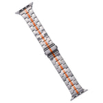 Correia de relógio em aço inoxidável, para Apple Watch Series 3 42mm, para Apple Watch Series 2 42mm, para Apple Watch Series 2 38mm