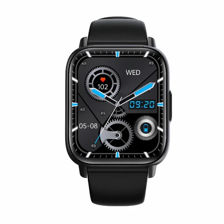 Relógio Desportivo Inteligente DM60+ BT5.2 de 1,83 polegadas, Suporta Chamadas Bluetooth / Sono / Açúcar no Sangue / Oxigénio no Sangue / Temperatura / Frequência Cardíaca / Monitor de Pressão Arterial