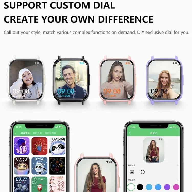 Relógio Desportivo Inteligente DM60+ BT5.2 de 1,83 polegadas, Suporta Chamadas Bluetooth / Sono / Açúcar no Sangue / Oxigénio no Sangue / Temperatura / Frequência Cardíaca / Monitor de Pressão Arterial