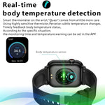 Relógio Desportivo Inteligente QX9 BT5.2 de 1,96 polegadas, Suporta Chamadas Bluetooth / Sono / Oxigénio no Sangue / Frequência Cardíaca / Monitor de Pressão Arterial