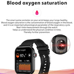 Relógio Desportivo Inteligente QX9 BT5.2 de 1,96 polegadas, Suporta Chamadas Bluetooth / Sono / Oxigénio no Sangue / Frequência Cardíaca / Monitor de Pressão Arterial