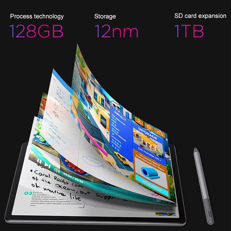Tablet Lenovo K10 WiFi TB330FU, 10,95 polegadas Android 13, MediaTek Helio G88 Octa Core, suporte a identificação facial, K10 WiFi TB330FU