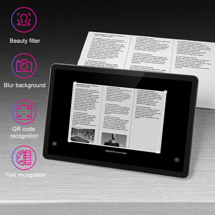 Tablet Lenovo K10 WiFi TB330FU, 10,95 polegadas Android 13, MediaTek Helio G88 Octa Core, suporte a identificação facial, K10 WiFi TB330FU