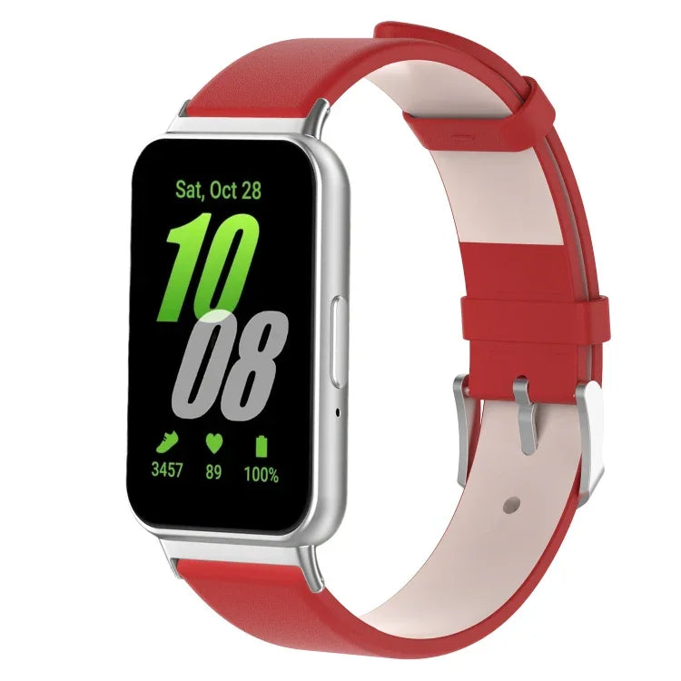 Correia de Relógio em Pele PU, Para Samsung Galaxy Fit 3