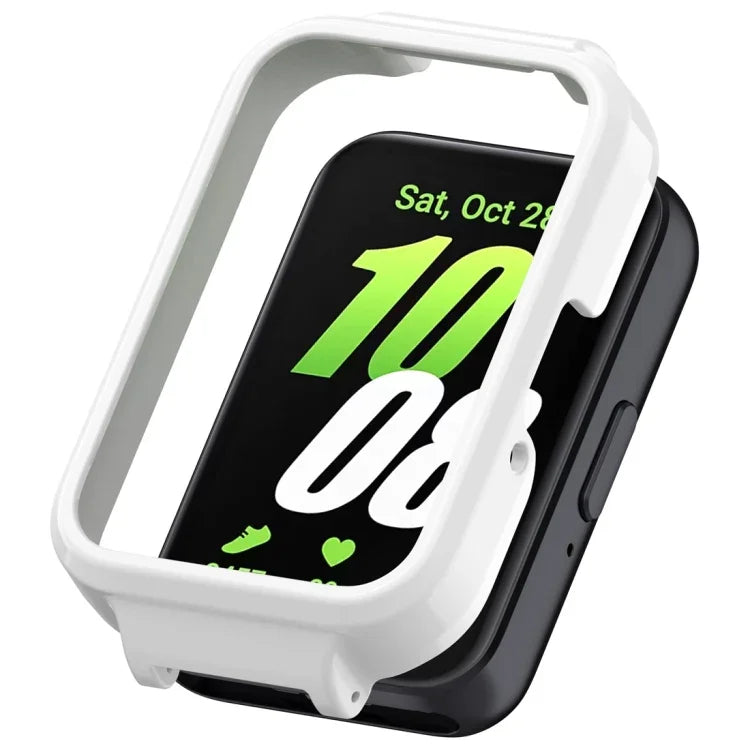 Capa Protetora de Relógio em PC com Cobertura Parcial e Vazado de 12mm, Para Samsung Galaxy Fit 3