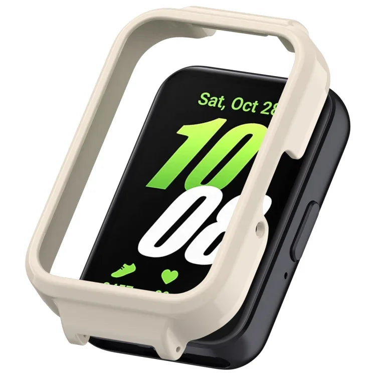 Capa Protetora de Relógio em PC com Cobertura Parcial e Vazado de 12mm, Para Samsung Galaxy Fit 3