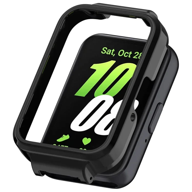 Capa Protetora de Relógio em PC com Cobertura Parcial e Vazado de 12mm, Para Samsung Galaxy Fit 3