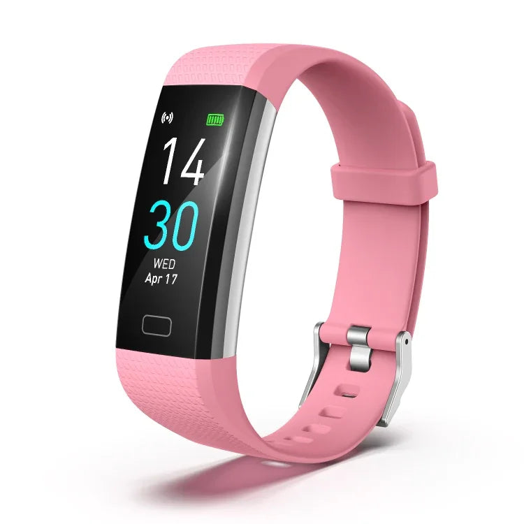 Pulseira Inteligente S5-4 IP68 à Prova de Água, Monitor de Frequência Cardíaca, Rastreador Fitness Desportivo