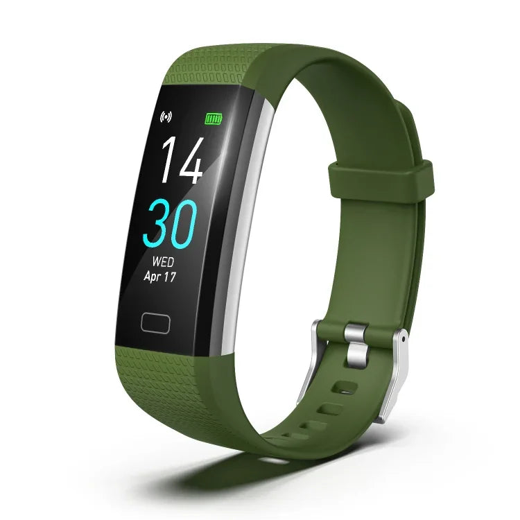 Pulseira Inteligente S5-4 IP68 à Prova de Água, Monitor de Frequência Cardíaca, Rastreador Fitness Desportivo