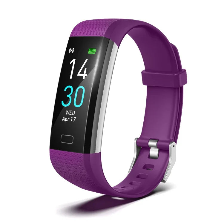 Pulseira Inteligente S5-4 IP68 à Prova de Água, Monitor de Frequência Cardíaca, Rastreador Fitness Desportivo