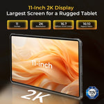 Tablet robusto OUKITEL RT8 4G rede IP68/IP69K, 11 polegadas Android 13 MediaTek Helio G99 Quad Core, suporte Dual SIM, ficha EU, RT8 6GB+256GB