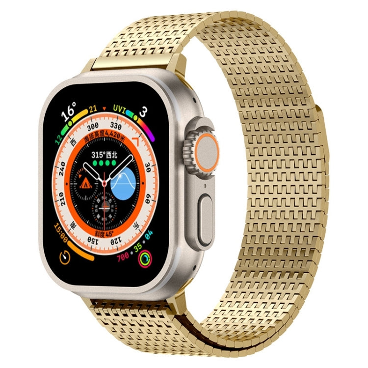 Pulseira de relógio Milanese Loop em aço inoxidável com fecho magnético, para Apple Watch SE 40mm, para Apple Watch SE 44mm, para Apple Watch Series 6 40mm, para Apple Watch Series 6 44mm, para Apple Watch Series 5 44mm, para Apple Watch Series 5 40mm