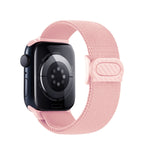 Correia de relógio em nylon com fecho de pressão e textura de fibra de carbono, para Apple Watch SE 2023 40mm, para Apple Watch Ultra 2 49mm, para Apple Watch Series 9 45mm