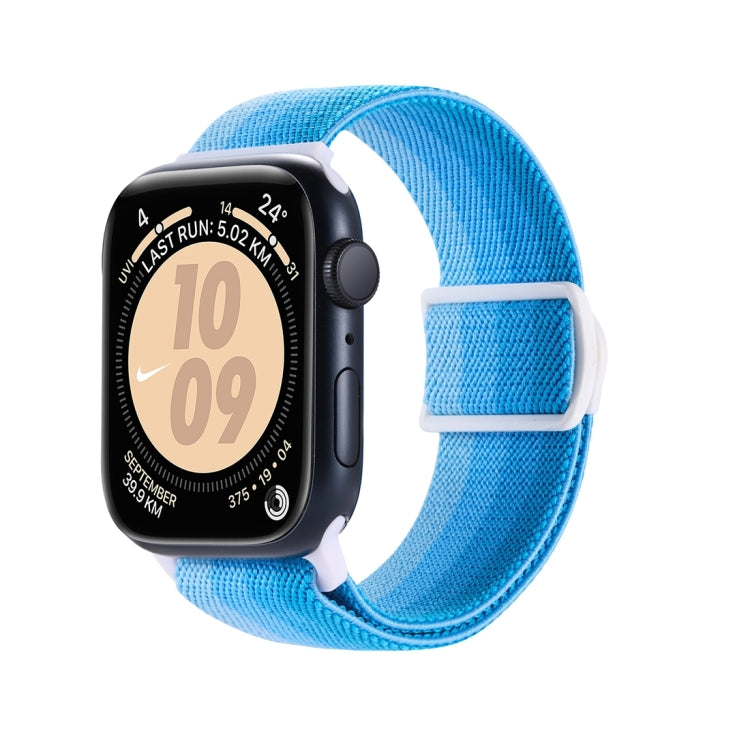 Correia de relógio em nylon com fecho de pressão e textura de fibra de carbono, para Apple Watch SE 2023 40mm, para Apple Watch Ultra 2 49mm, para Apple Watch Series 9 45mm
