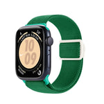 Correia de relógio em nylon com fecho de pressão e textura de fibra de carbono, para Apple Watch SE 2023 40mm, para Apple Watch Ultra 2 49mm, para Apple Watch Series 9 45mm