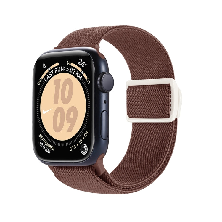 Correia de relógio em nylon com fecho de pressão e textura de fibra de carbono, para Apple Watch SE 2023 40mm, para Apple Watch Ultra 2 49mm, para Apple Watch Series 9 45mm