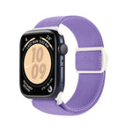Correia de relógio em nylon com fecho de pressão e textura de fibra de carbono, para Apple Watch SE 2023 40mm, para Apple Watch Ultra 2 49mm, para Apple Watch Series 9 45mm
