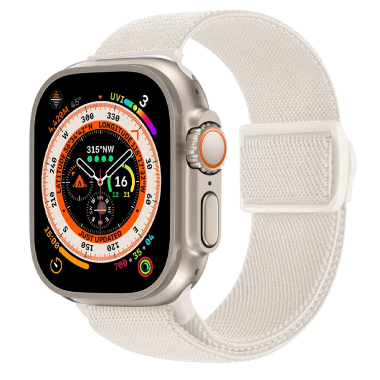 Correia de relógio em nylon com fecho de pressão e textura de fibra de carbono, para Apple Watch SE 2023 40mm, para Apple Watch Ultra 2 49mm, para Apple Watch Series 9 45mm