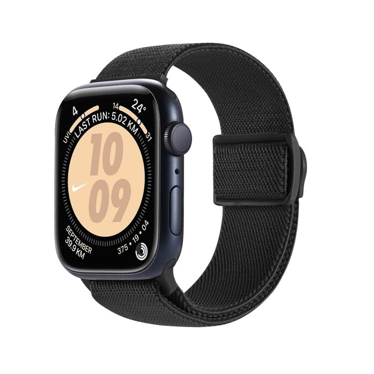 Correia de relógio em nylon com fecho de pressão e textura de fibra de carbono, para Apple Watch SE 2023 40mm, para Apple Watch Ultra 2 49mm, para Apple Watch Series 9 45mm