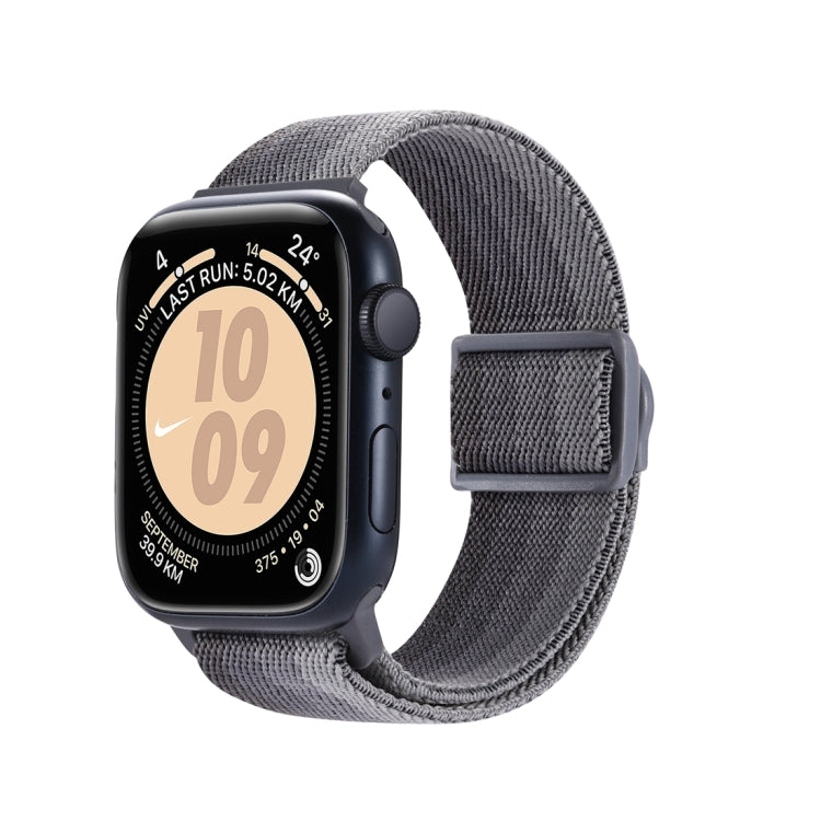 Correia de relógio em nylon com fecho de pressão e textura de fibra de carbono, para Apple Watch SE 2023 40mm, para Apple Watch Ultra 2 49mm, para Apple Watch Series 9 45mm