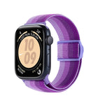 Correia de relógio em nylon com fecho de pressão e textura de fibra de carbono, para Apple Watch SE 2023 40mm, para Apple Watch Ultra 2 49mm, para Apple Watch Series 9 45mm
