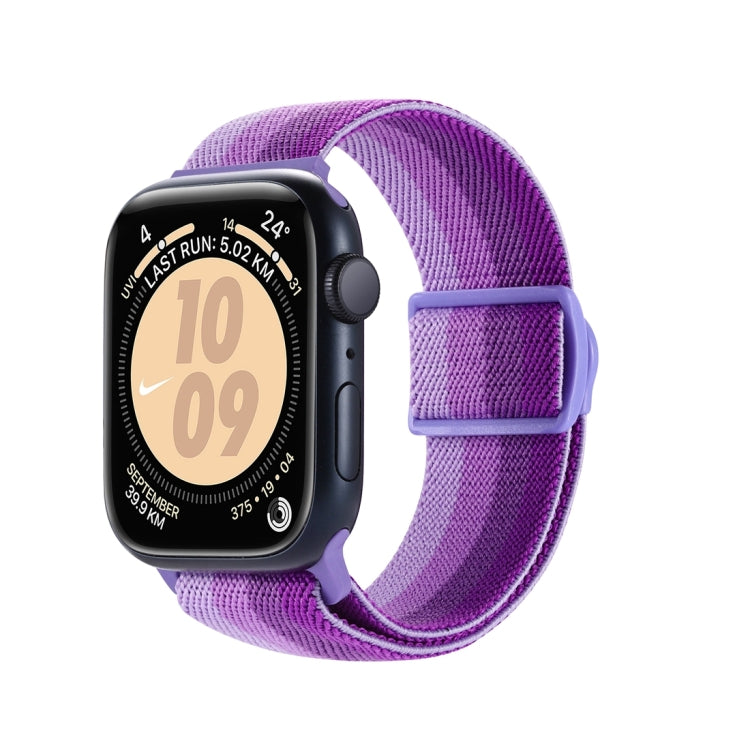 Correia de relógio em nylon com fecho de pressão e textura de fibra de carbono, para Apple Watch SE 2023 40mm, para Apple Watch Ultra 2 49mm, para Apple Watch Series 9 45mm