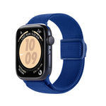 Correia de relógio em nylon com fecho de pressão e textura de fibra de carbono, para Apple Watch SE 2023 40mm, para Apple Watch Ultra 2 49mm, para Apple Watch Series 9 45mm