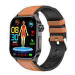 ET580 Relógio Inteligente Desportivo com Ecrã AMOLED 2.04 polegadas, Suporta Chamada Bluetooth / Função ECG