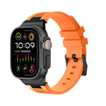 Loners Liquid Silicone Watch Band, For Apple Watch SE 2023 44mm, For Apple Watch Ultra 2 49mm, For Apple Watch Series 9 45mm