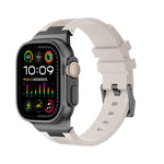 Loners Liquid Silicone Watch Band, For Apple Watch SE 2023 44mm, For Apple Watch Ultra 2 49mm, For Apple Watch Series 9 45mm