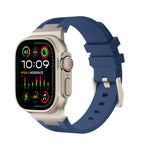 Loners Liquid Silicone Watch Band, For Apple Watch SE 2023 44mm, For Apple Watch Ultra 2 49mm, For Apple Watch Series 9 45mm