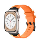Correia de relógio em silicone líquido Loners, para Apple Watch Series 5 44mm, para Apple Watch Series 4 44mm, para Apple Watch Series 3 42mm