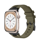 Correia de relógio em silicone líquido Loners, para Apple Watch Series 5 44mm, para Apple Watch Series 4 44mm, para Apple Watch Series 3 42mm