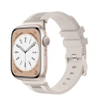 Correia de relógio em silicone líquido Loners, para Apple Watch Series 5 44mm, para Apple Watch Series 4 44mm, para Apple Watch Series 3 42mm