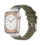 Correia de relógio em silicone líquido Loners, para Apple Watch Series 5 44mm, para Apple Watch Series 4 44mm, para Apple Watch Series 3 42mm