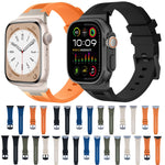 Correia de relógio em silicone líquido Loners, para Apple Watch Series 5 44mm, para Apple Watch Series 4 44mm, para Apple Watch Series 3 42mm