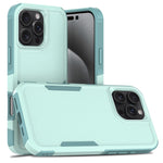 Capa de Telemóvel 2 em 1 em PC + TPU, Para iPhone 17e / 16e, Para iPhone 17 Pro Max, Para iPhone 17 Pro, Para iPhone 17, Para iPhone Air, Para iPhone 16 Pro Max, Para iPhone 16 Pro, Para iPhone 16 Plus