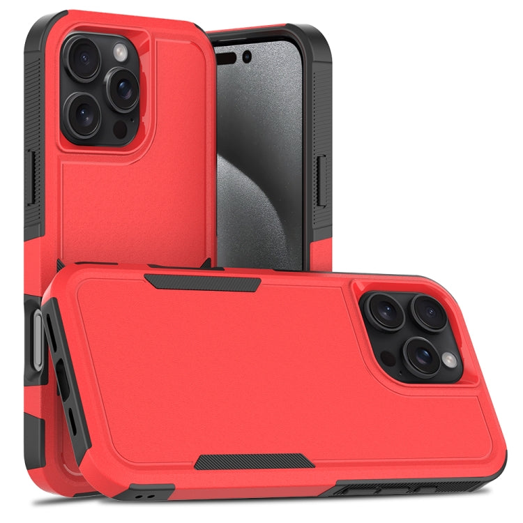 Capa de Telemóvel 2 em 1 em PC + TPU, Para iPhone 17e / 16e, Para iPhone 17 Pro Max, Para iPhone 17 Pro, Para iPhone 17, Para iPhone Air, Para iPhone 16 Pro Max, Para iPhone 16 Pro, Para iPhone 16 Plus