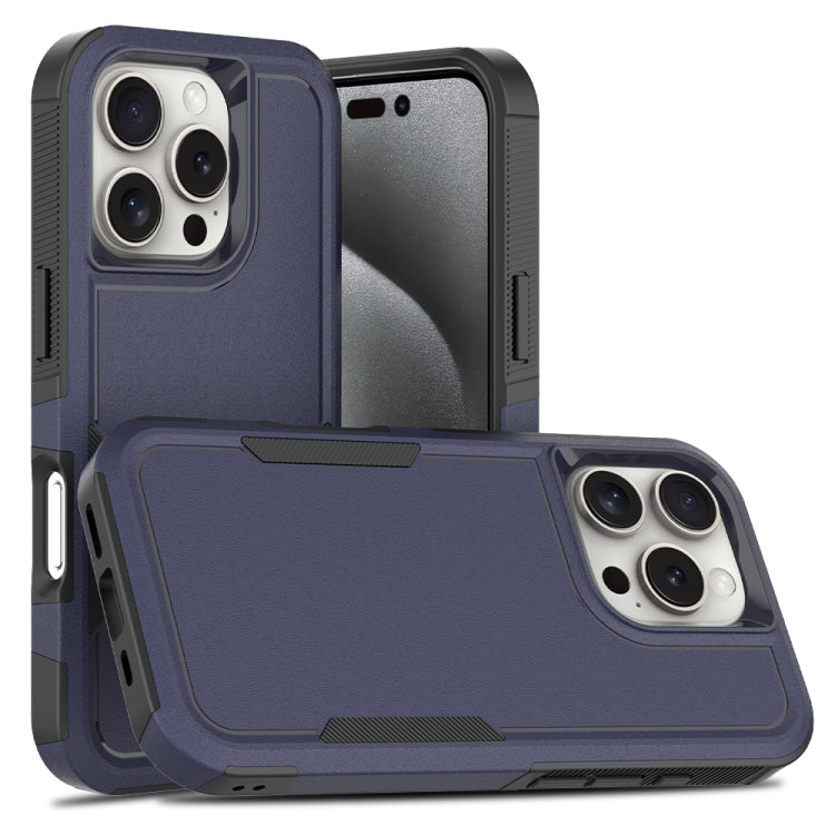 Capa de Telemóvel 2 em 1 em PC + TPU, Para iPhone 17e / 16e, Para iPhone 17 Pro Max, Para iPhone 17 Pro, Para iPhone 17, Para iPhone Air, Para iPhone 16 Pro Max, Para iPhone 16 Pro, Para iPhone 16 Plus