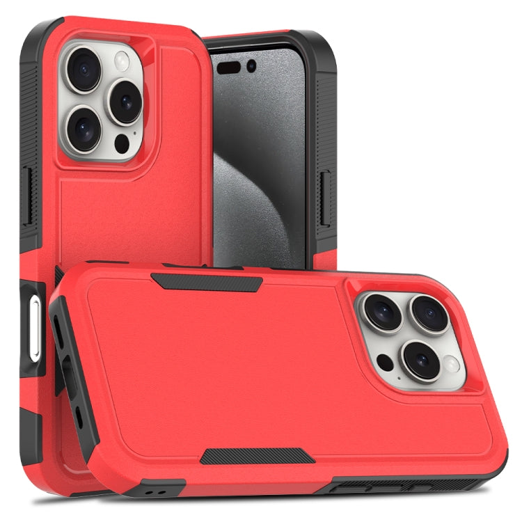Capa de Telemóvel 2 em 1 em PC + TPU, Para iPhone 17e / 16e, Para iPhone 17 Pro Max, Para iPhone 17 Pro, Para iPhone 17, Para iPhone Air, Para iPhone 16 Pro Max, Para iPhone 16 Pro, Para iPhone 16 Plus