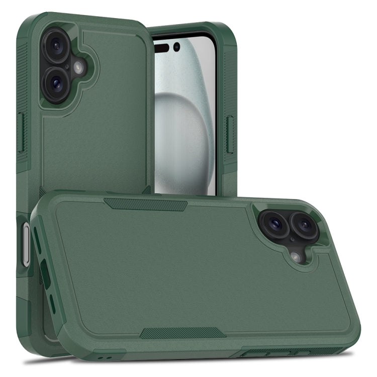 Capa de Telemóvel 2 em 1 em PC + TPU, Para iPhone 17e / 16e, Para iPhone 17 Pro Max, Para iPhone 17 Pro, Para iPhone 17, Para iPhone Air, Para iPhone 16 Pro Max, Para iPhone 16 Pro, Para iPhone 16 Plus