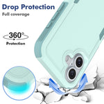 Capa de Telemóvel 2 em 1 PC + TPU, Para iPhone 16, Para iPhone 15 Pro Max, Para iPhone 15 Pro, Para iPhone 15 Plus, Para iPhone 15, Para iPhone SE 2022 / 2020 / 8 / 7 / 6, Para iPhone X / XS, Para iPhone XR