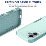 Capa de Telemóvel 2 em 1 PC + TPU, Para iPhone 16, Para iPhone 15 Pro Max, Para iPhone 15 Pro, Para iPhone 15 Plus, Para iPhone 15, Para iPhone SE 2022 / 2020 / 8 / 7 / 6, Para iPhone X / XS, Para iPhone XR