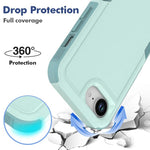 Capa de Telemóvel 2 em 1 em PC + TPU, Para iPhone 17e / 16e, Para iPhone 17 Pro Max, Para iPhone 17 Pro, Para iPhone 17, Para iPhone Air, Para iPhone 16 Pro Max, Para iPhone 16 Pro, Para iPhone 16 Plus