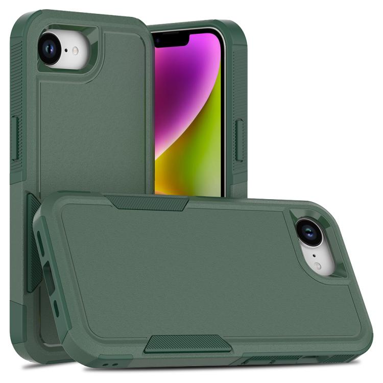 Capa de Telemóvel 2 em 1 em PC + TPU, Para iPhone 17e / 16e, Para iPhone 17 Pro Max, Para iPhone 17 Pro, Para iPhone 17, Para iPhone Air, Para iPhone 16 Pro Max, Para iPhone 16 Pro, Para iPhone 16 Plus